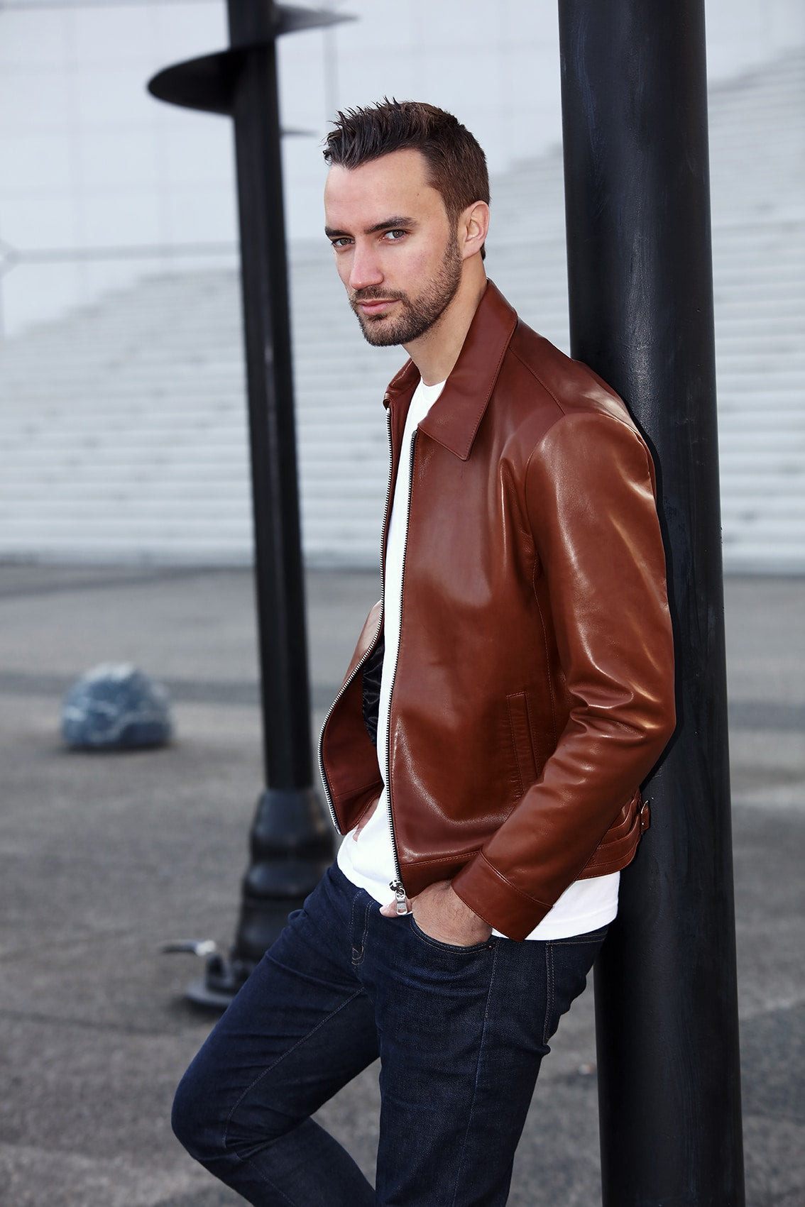 Blouson Col Chemise