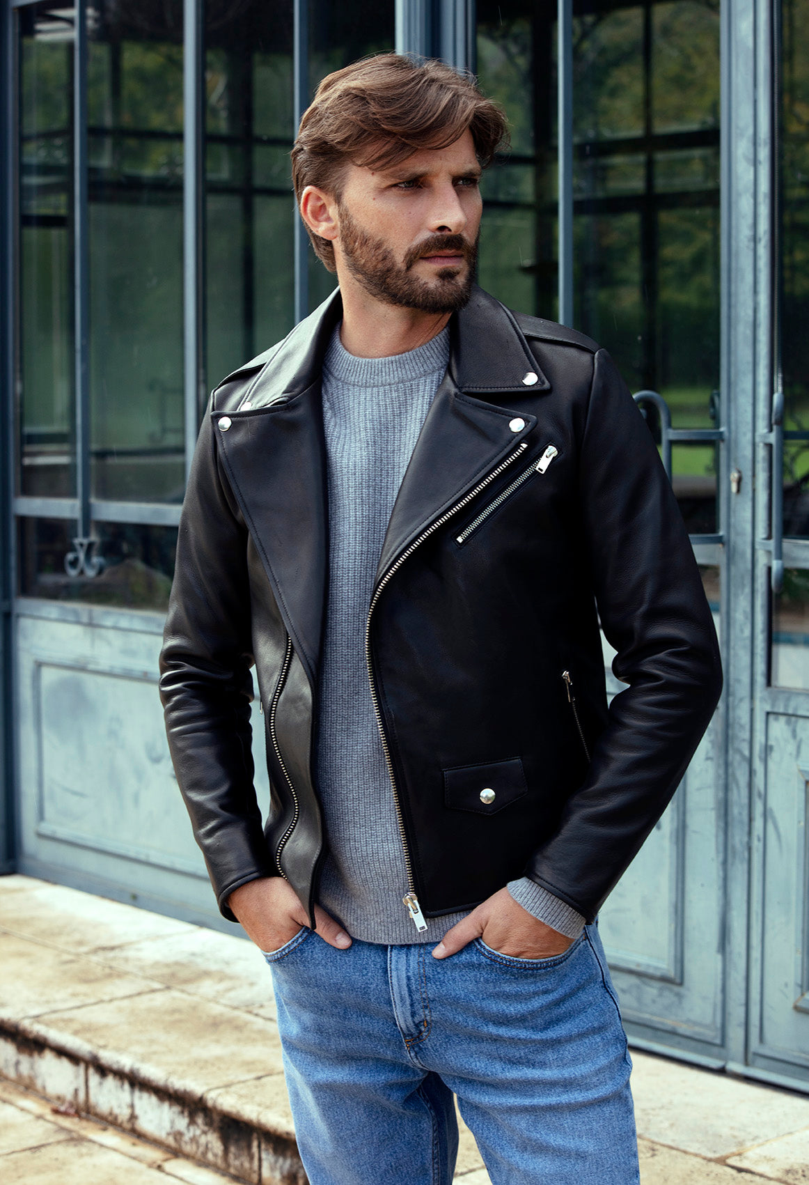 Biker N4 — Black — Size 50