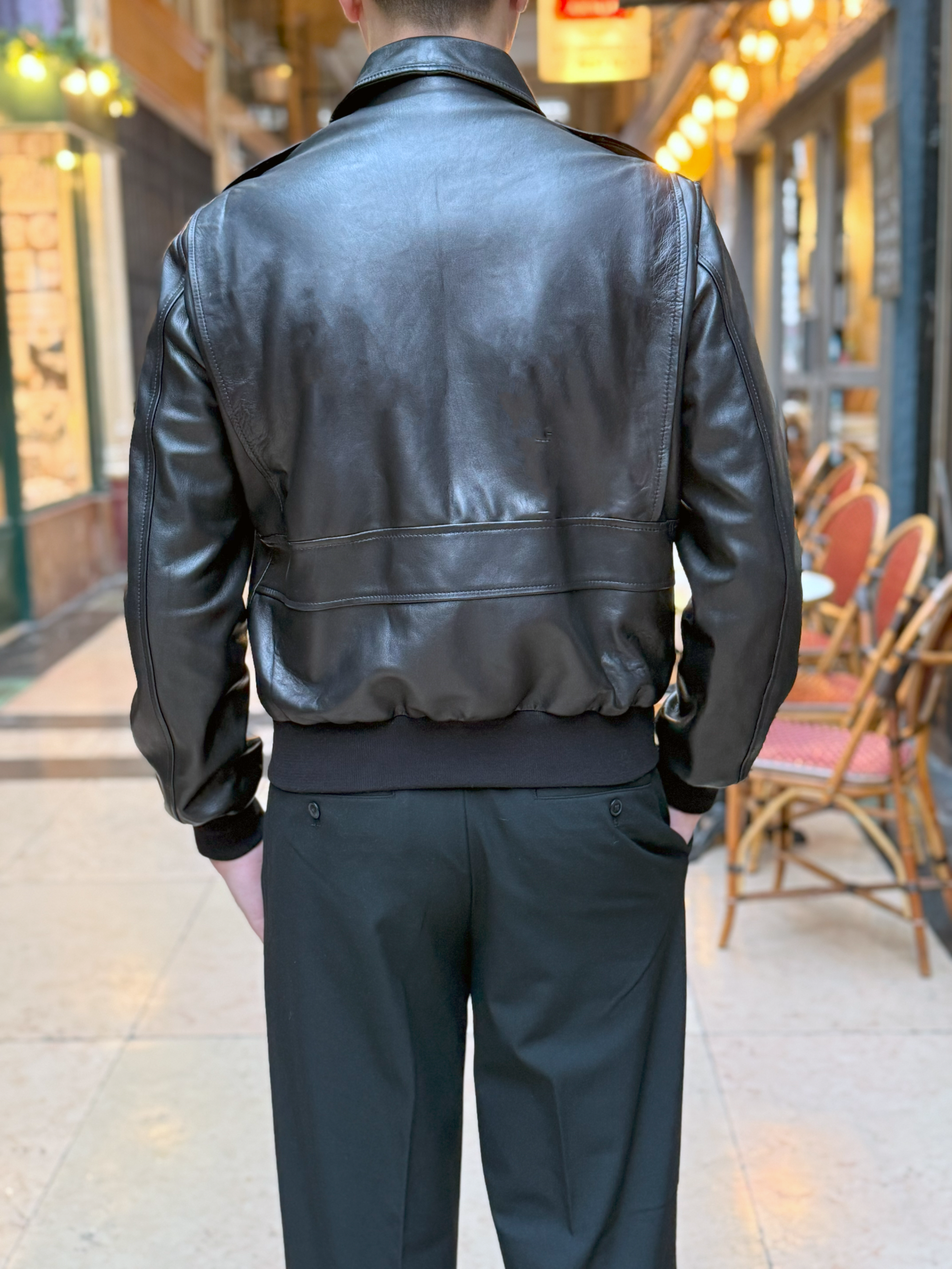 Blouson Aviateur Cuir