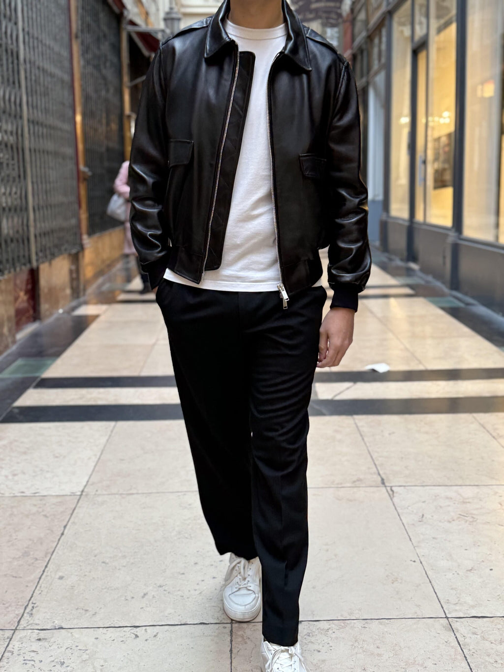 Blouson Aviateur Cuir