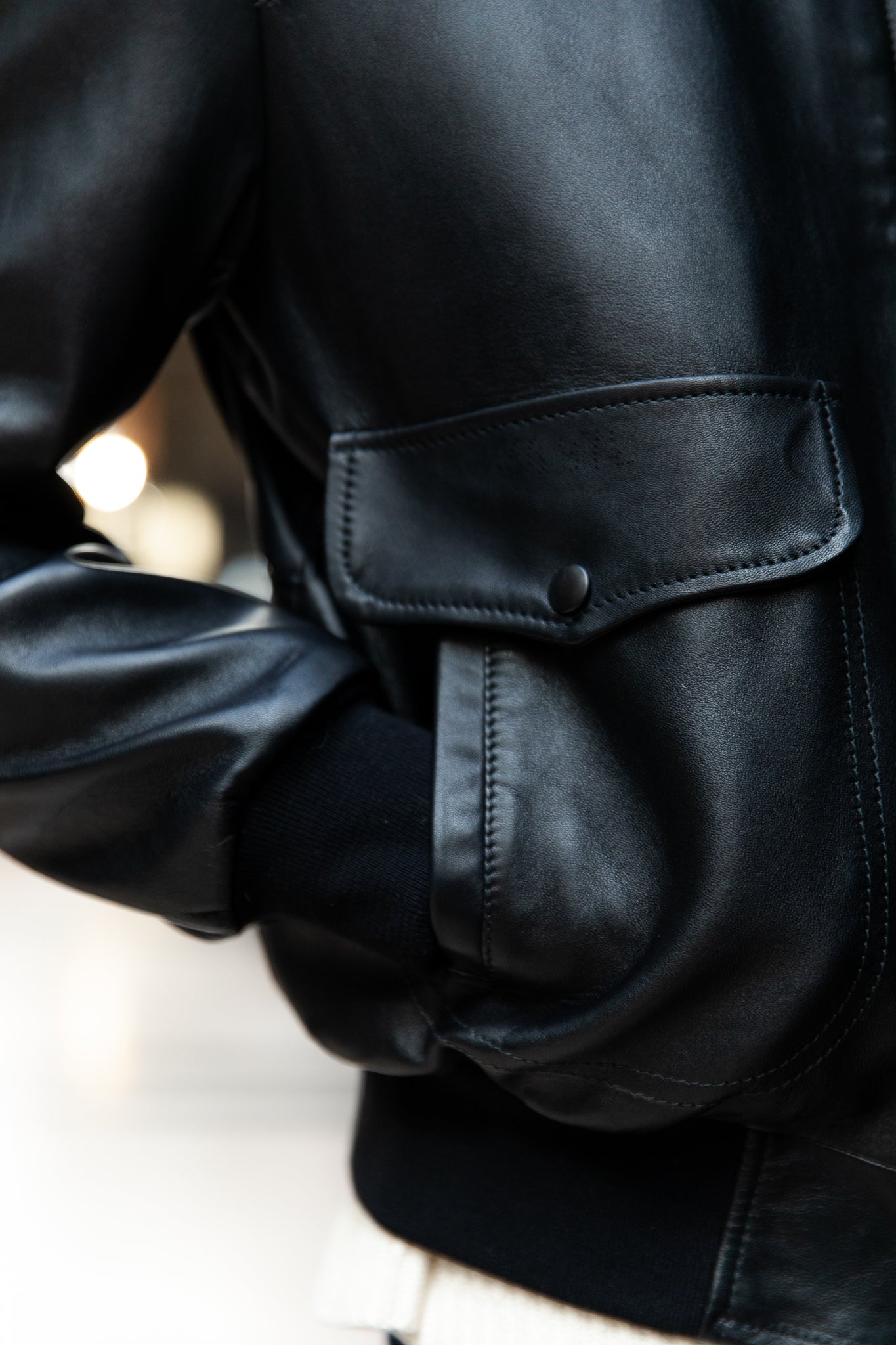 Blouson Aviateur Cuir