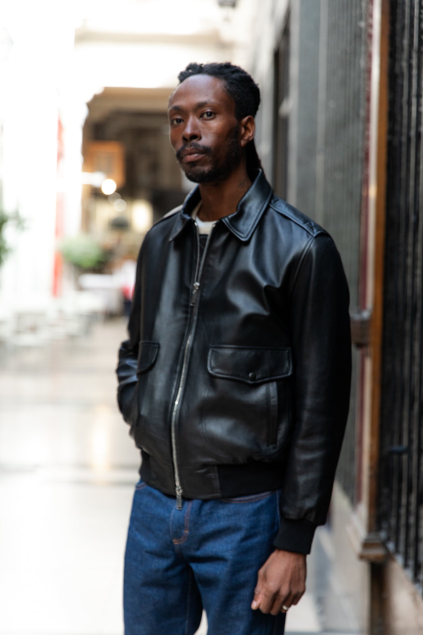 Blouson Aviateur Cuir