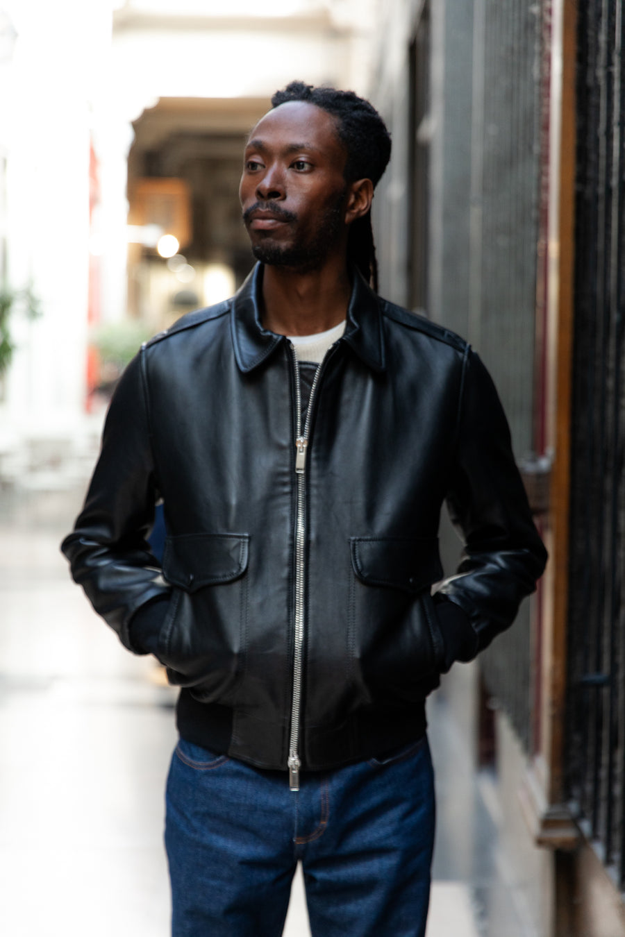 Blouson Aviateur Cuir