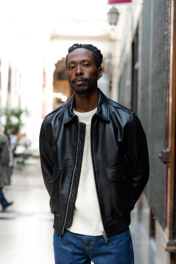 Blouson Aviateur Cuir