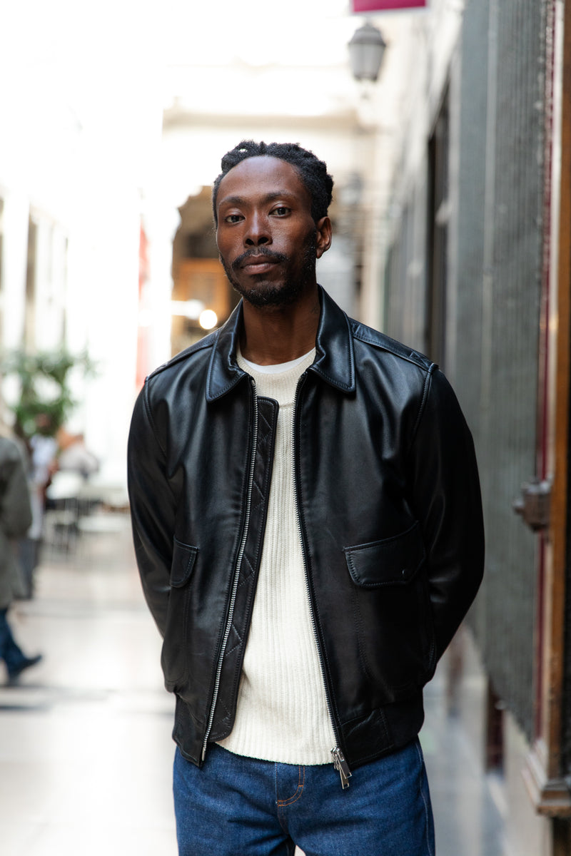 Blouson Aviateur Cuir