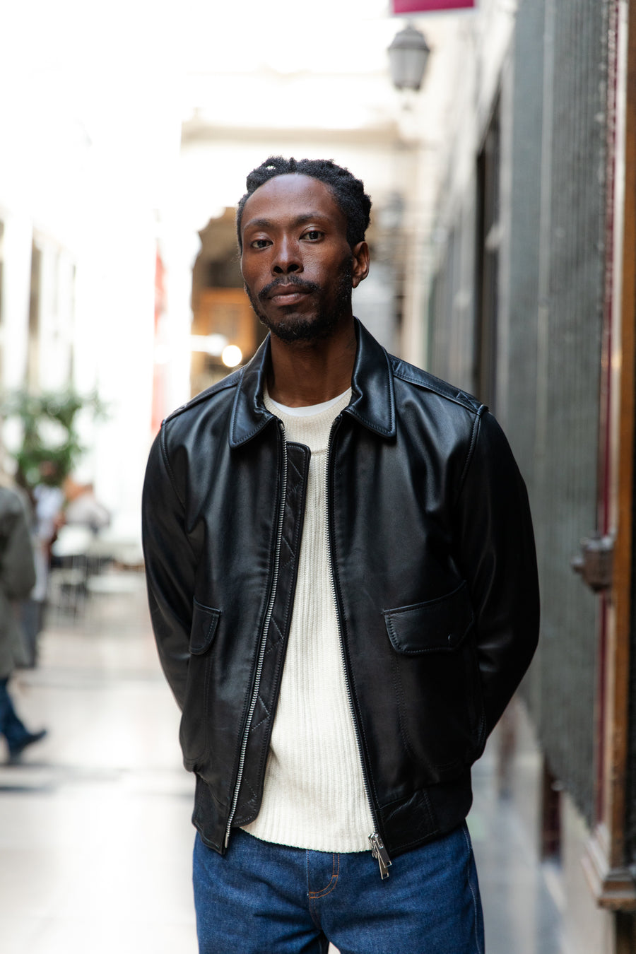 Blouson Aviateur Cuir