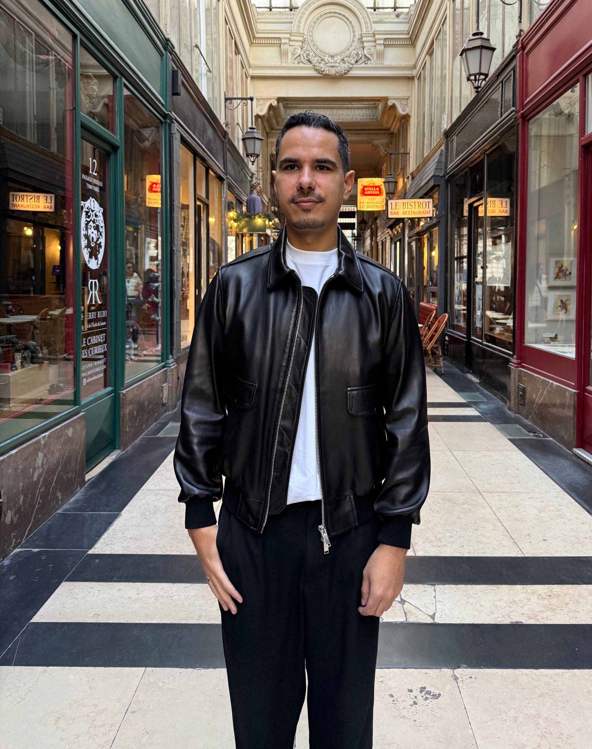 Blouson Aviateur Cuir