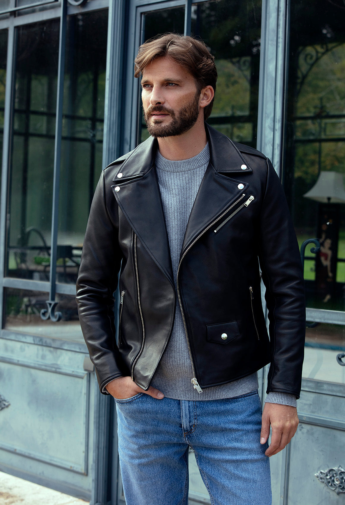Biker N4 — Black — Size 50