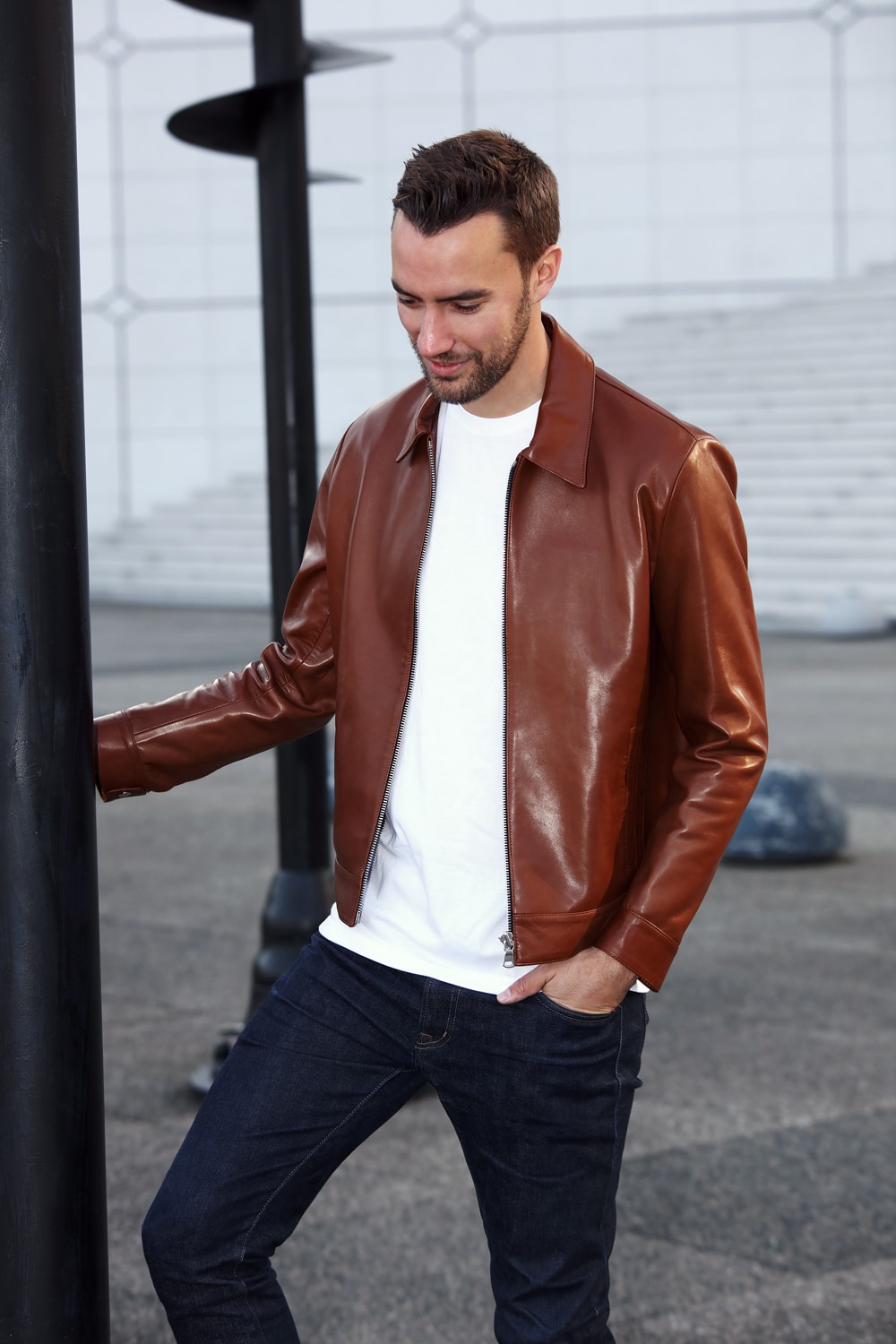 Blouson Col Chemise