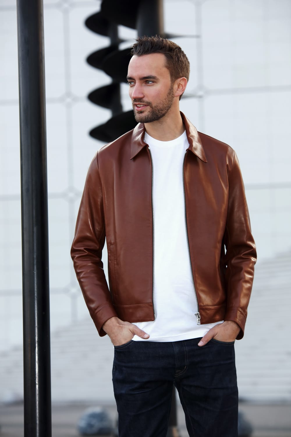 Blouson Col Chemise