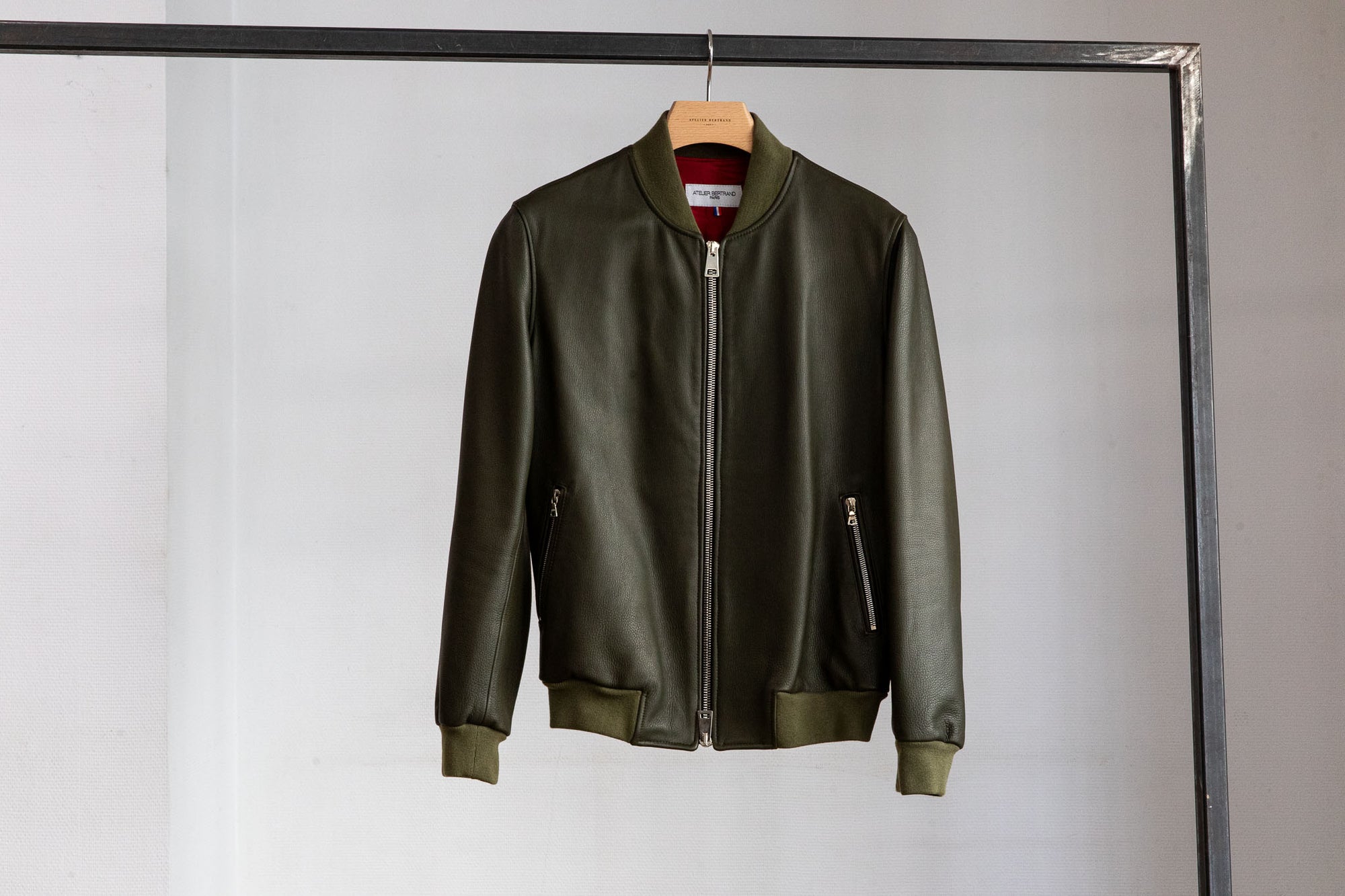Bomber fit — Olive stag — Size 48