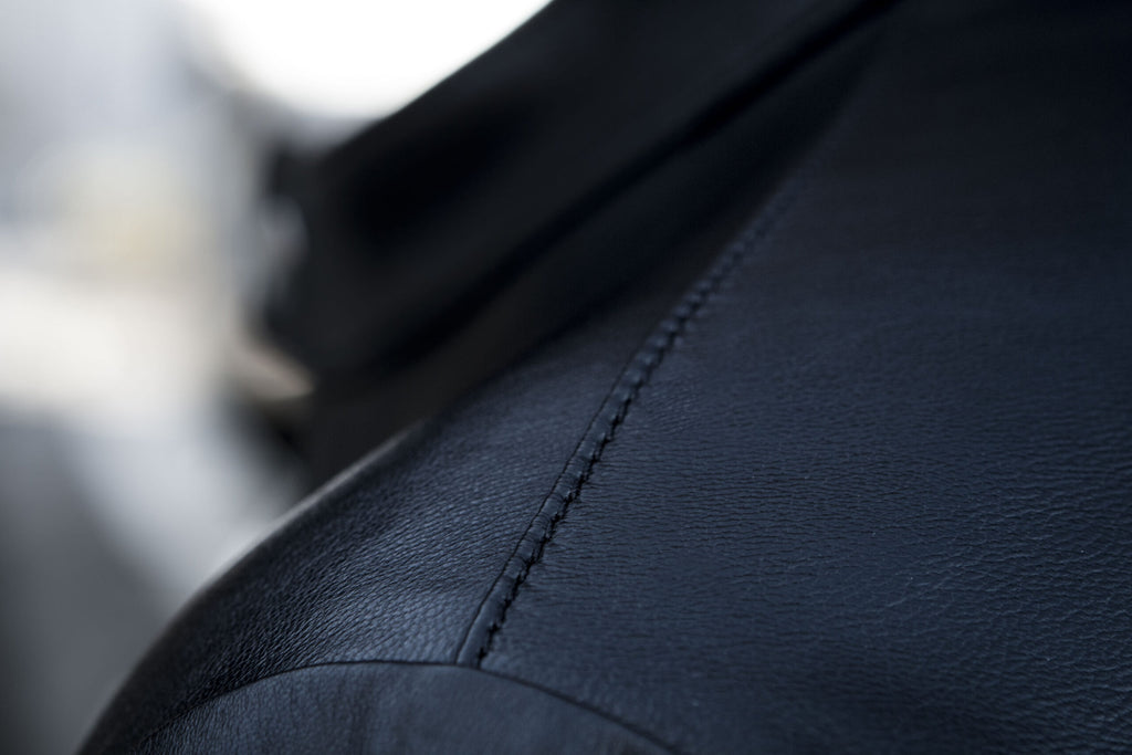 Blouson Cafe Racer En Cuir