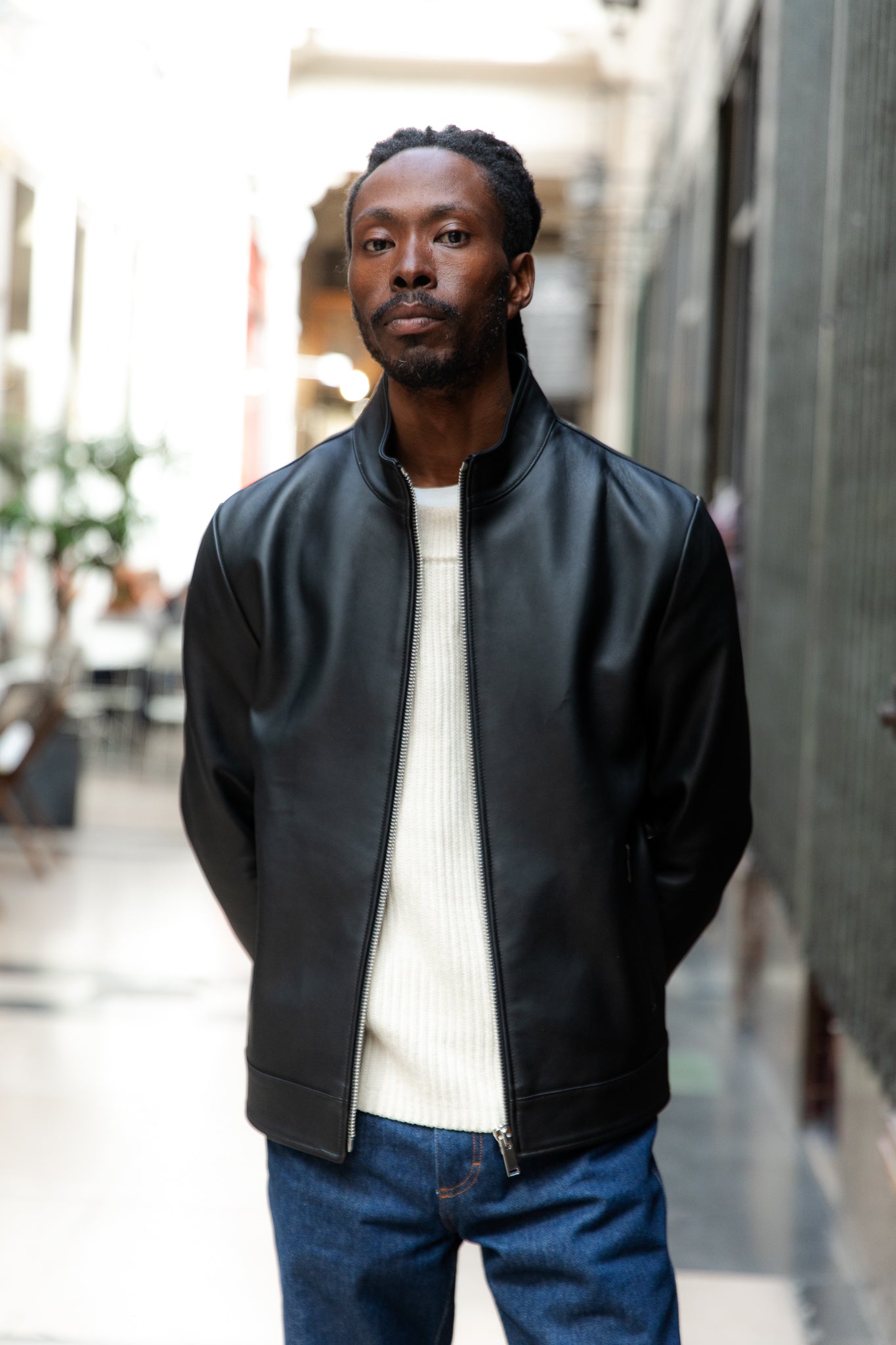 Blouson Col Montant