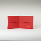 Portefeuille crocodile Rouge