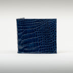 Portefeuille crocodile marine