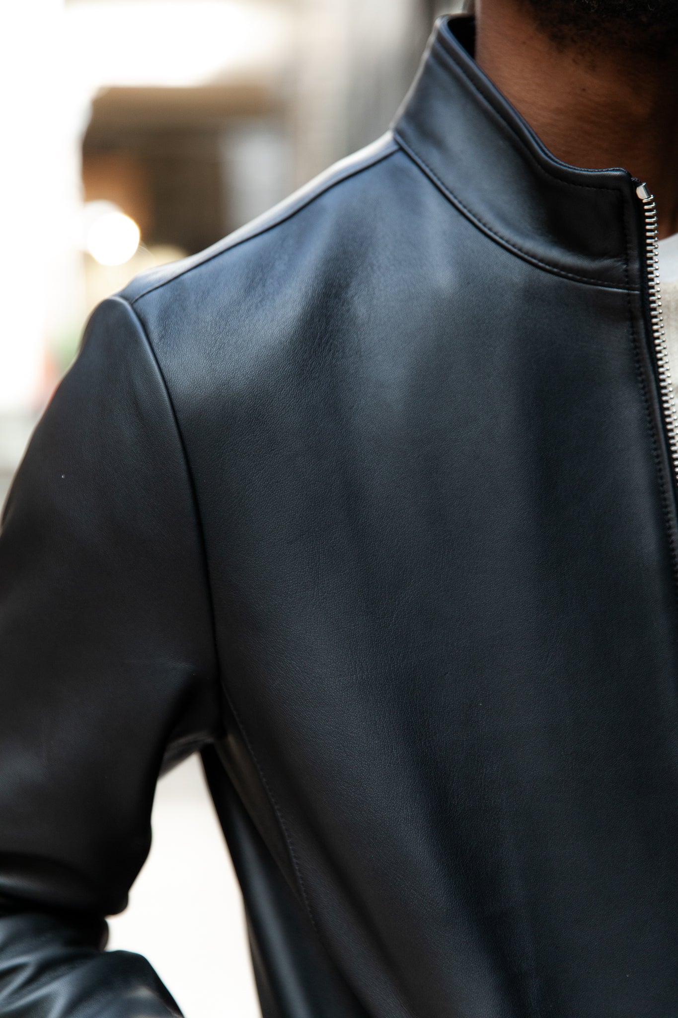 Blouson Col Montant