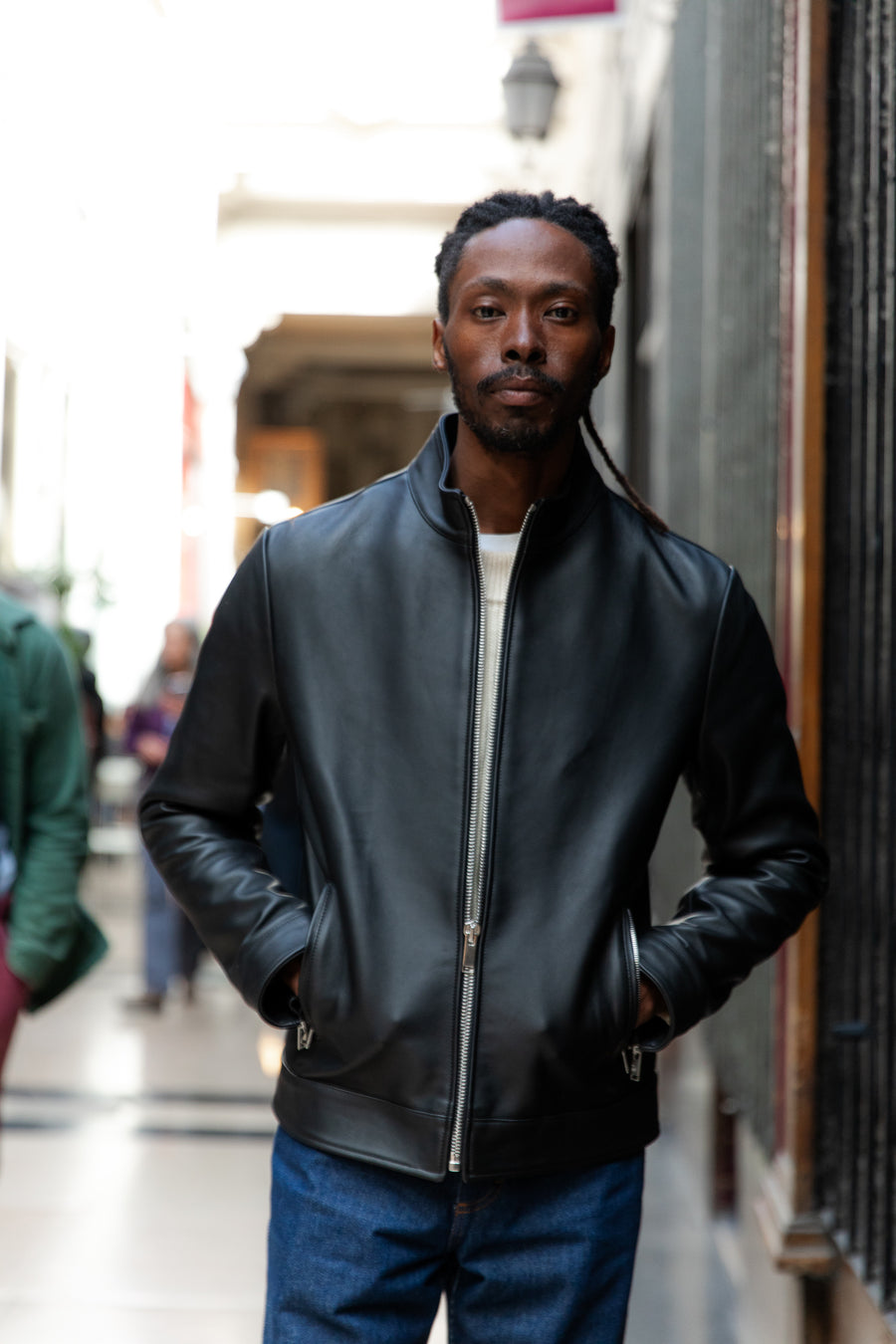 Blouson Col Montant
