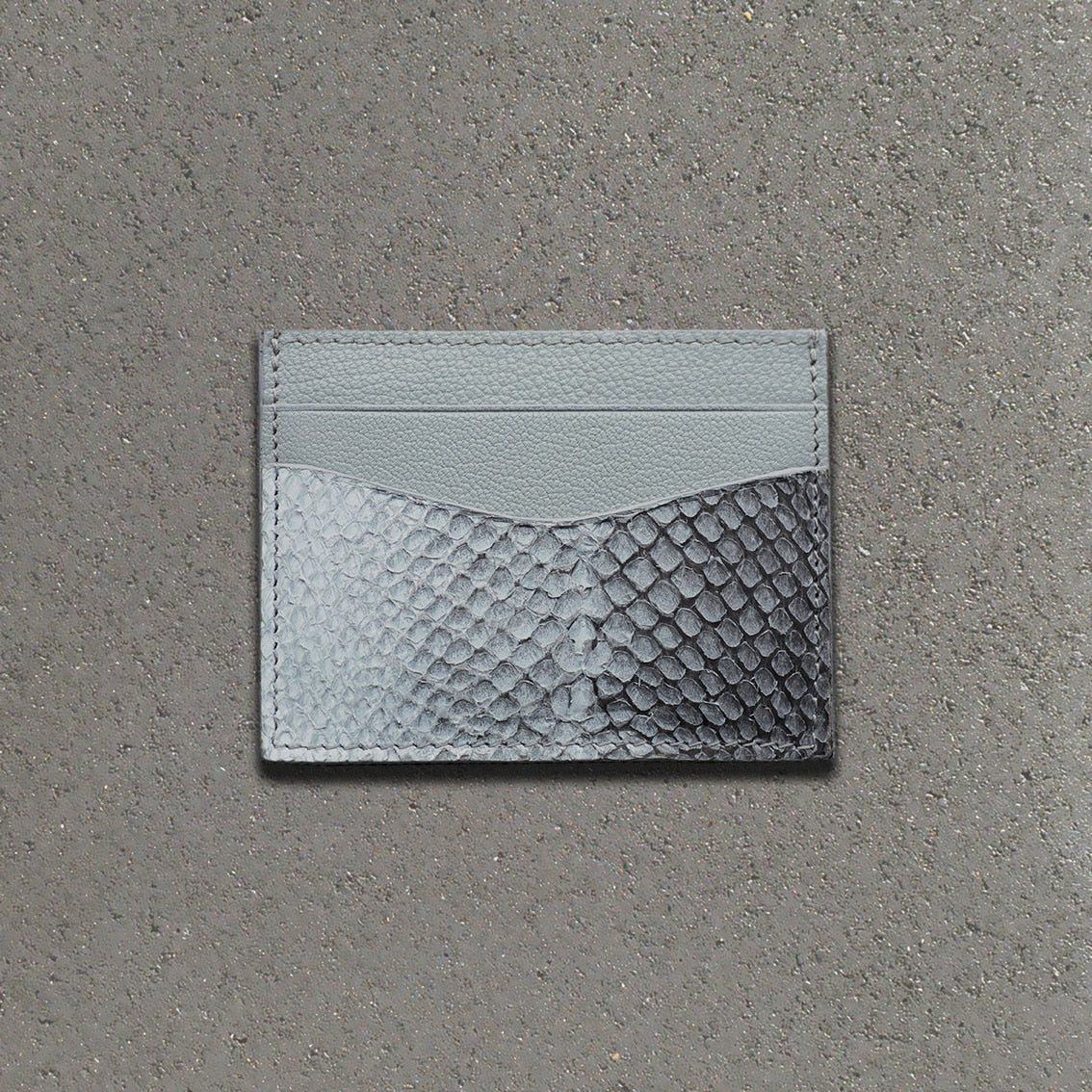 Porte-cartes saumon