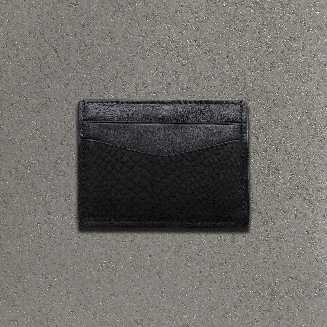 Porte-cartes saumon
