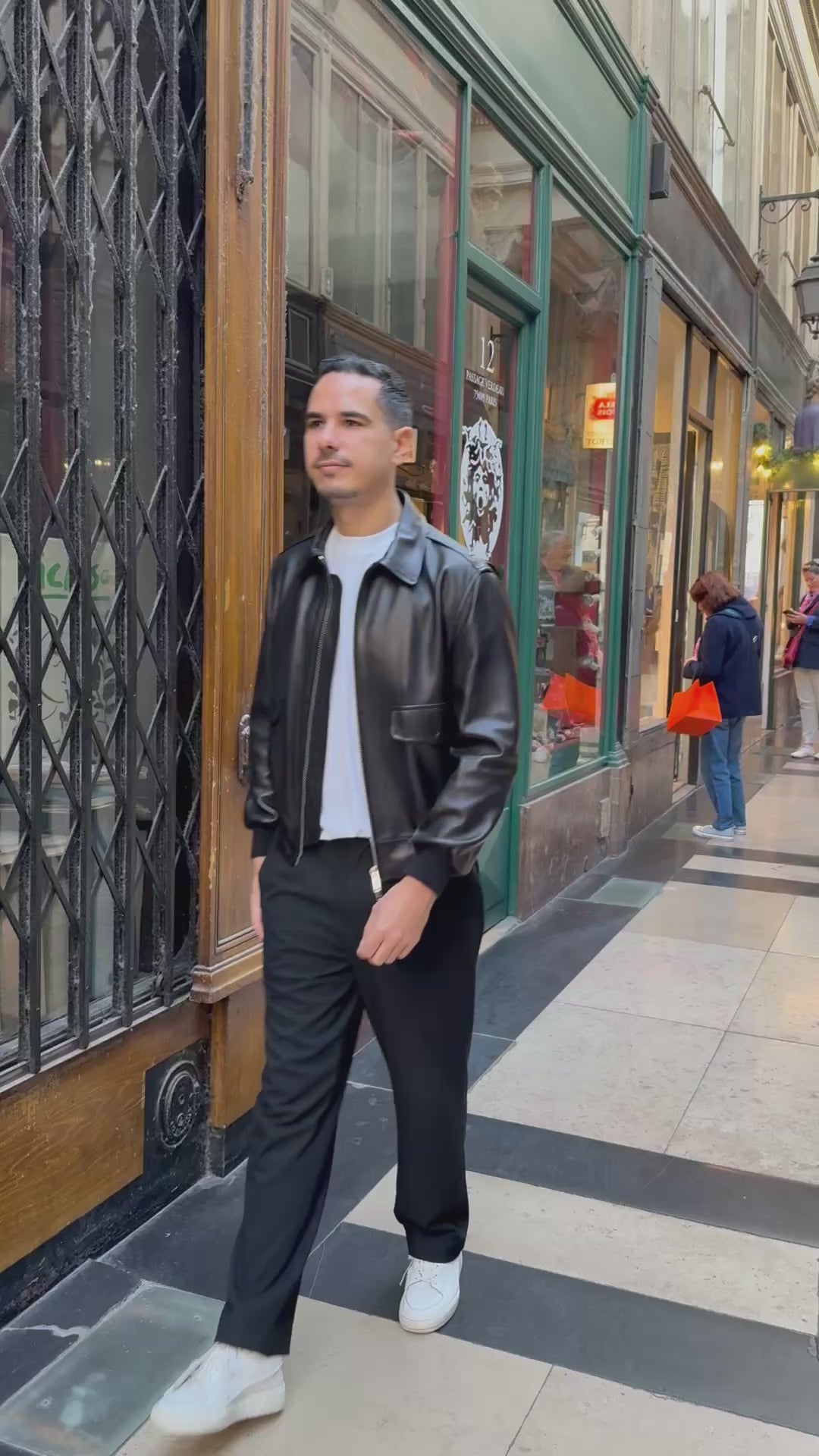 Blouson Aviateur Cuir